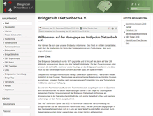 Tablet Screenshot of bridgeclub-dietzenbach.de